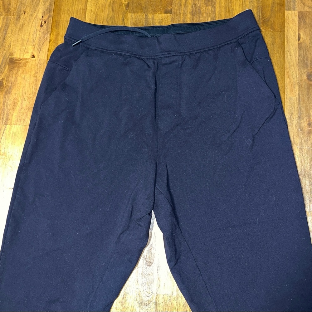Lululemon men's athletic joggers black size large - Picture 3 of 8
